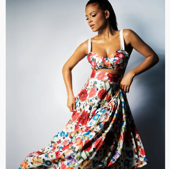 NWOT La Republique Boho Floral Top & Skirt - Picture 3 of 9